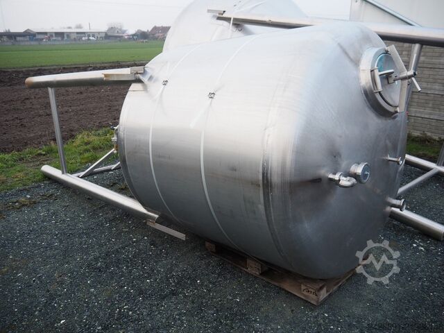 Vertikāla procesa tvertne LEUSHUIS 5000L