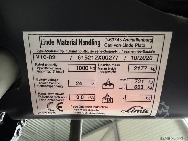 V 10 / * DEMO !! DUPLO upravljanje !! PUNA oprema !! LINDE V 10 / * DEMO !! DOUBLE steering !! FULL options !!