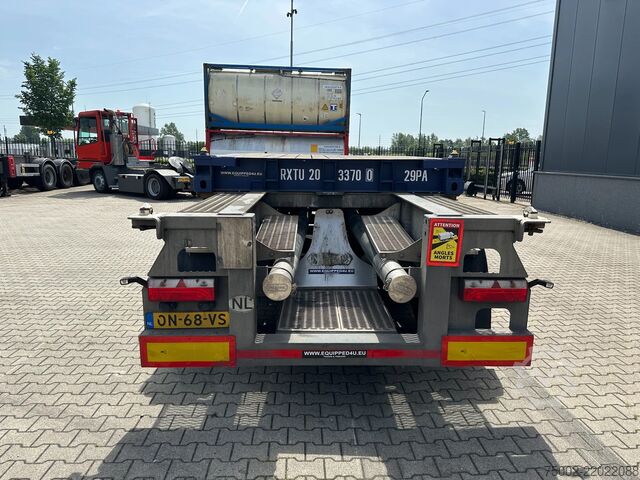 Prijevoz kontejnera Van Hool 20FT/30FT ADR CHASSIS + NEW 20FT FLATRACK hardw...