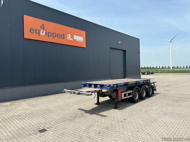 Prikolica s platformom Van Hool 20FT/30FT ADR CHASSIS + NEW 20FT FLATRACK hardw...