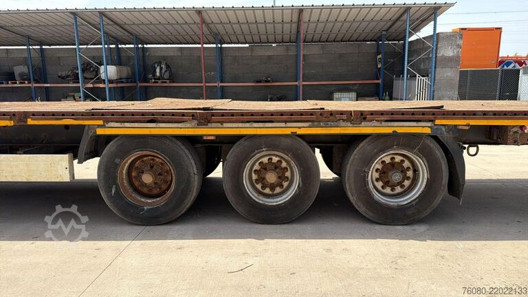 Přívěs na plošinu Krone SD27 (DRUM BRAKES / FREINS TAMBOURS / REMORQUE ...