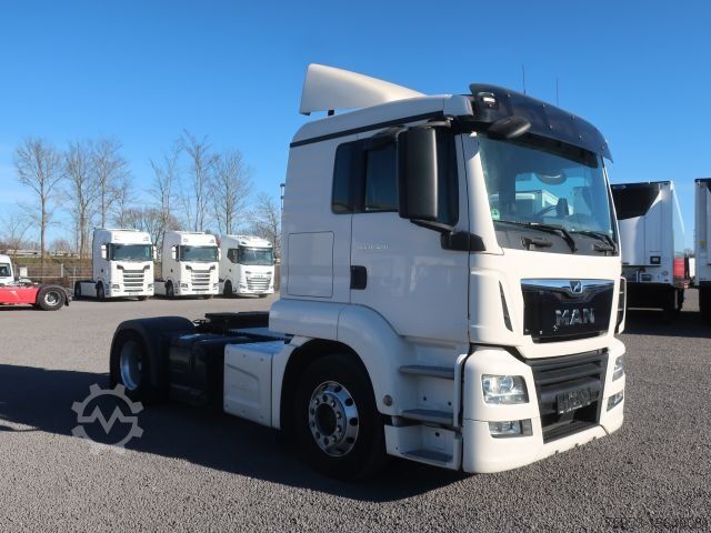 Standard tractor unit MAN 18.400 TGS L-Haus Silo Kompressor Intarder ADR