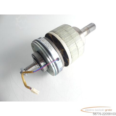 Styrenhet Siemens Rotor für 1FK6100-8AF91 Motor mit Binder 96 61111H31 Bremse