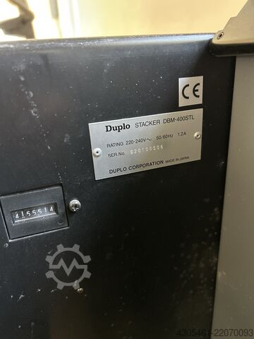μηχανή συλλογής Duplo DBM-400STL Left-Side Deep-Pile Stacker