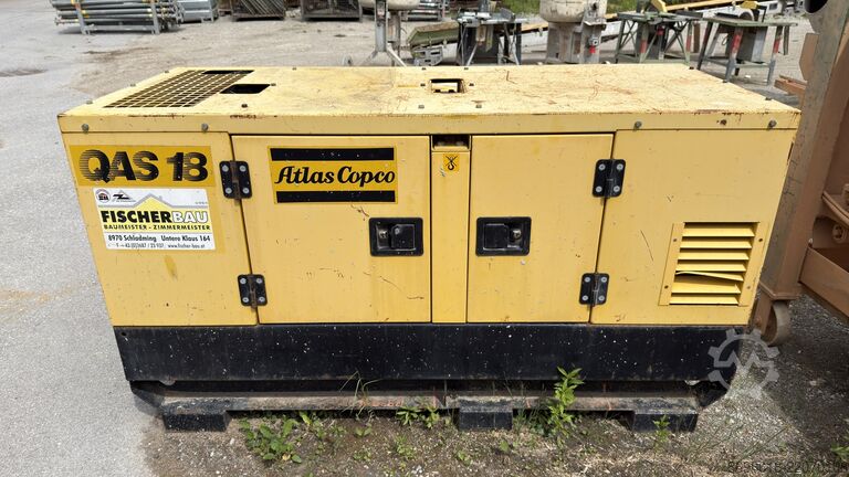 जेनेरेटर Atlas Copco QAS 18