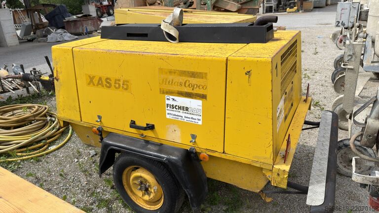 Compresor de tornillo Atlas Copco XAS 55