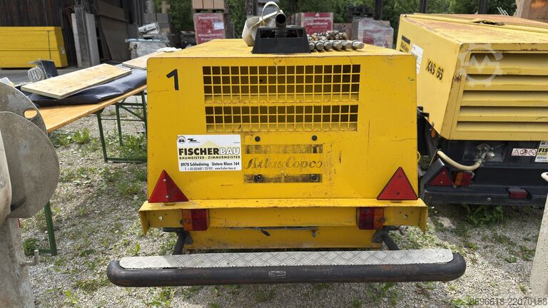 Compresor de tornillo Atlas Copco XAS 55