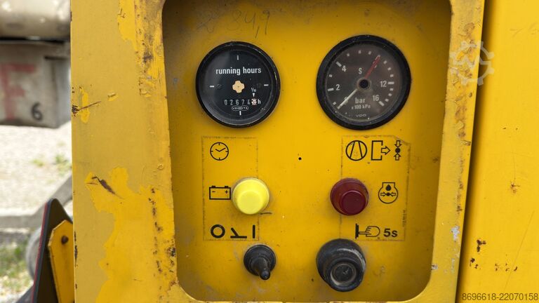 Compresor de tornillo Atlas Copco XAS 55