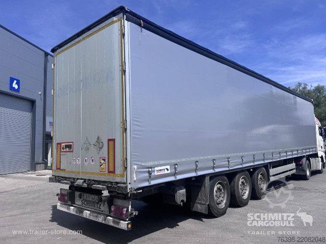 Gjysmërimorkio e hapur me mushama Schmitz Cargobull Curtainsider Standard