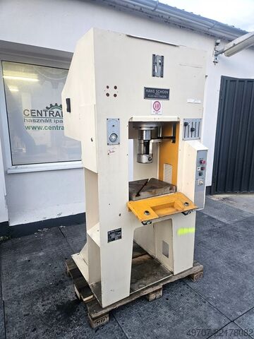 Hydraulische Doppelsäulenpresse 16 Tonne Hans Schoen TES 16 