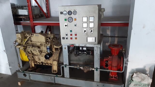 VALMET SISU 420DSJPL diesel pump set 120Kw 358m3/h 
