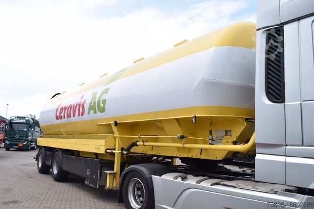 Siloauflieger Heitling 51.000L 6Kammer Futtersilo Lenk