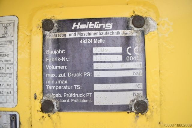 Siloauflieger Heitling 51.000L 6Kammer Futtersilo Lenk
