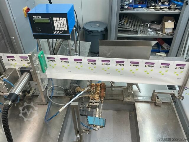 2-head sachet machine with four-side seal SN Packaging Machines FM1