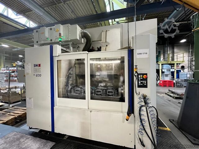Horizontal-Bearbeitungszentrum SW Schwäbische Werkzeugmaschinen GmbH BA 600 2-CNC, 2-spindlig
