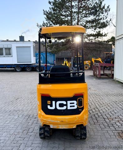 Mini ekskavatorius JCB 16C-1 /2022 BJ/ 852 H / verbr. Laufwerk/2xLöffel