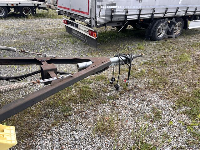 Отворена ремарке със строшен брезент Fliegl ZPS180  2 Achs Jumbo- Planen, Mega, durchladbar