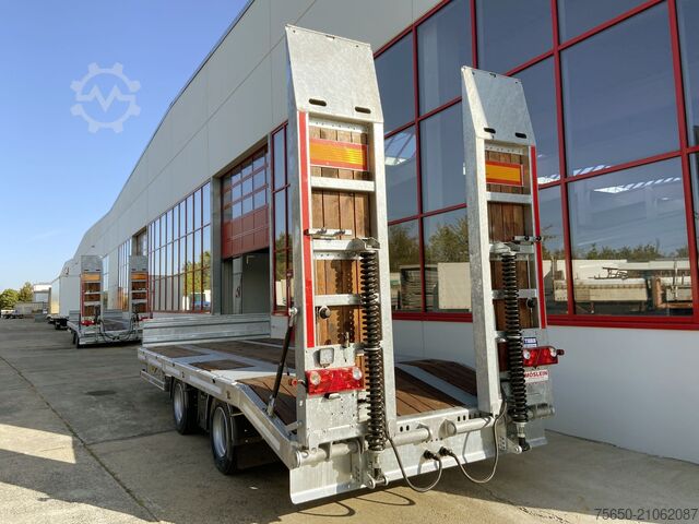 Нископроходен ремарке Möslein TT 19 - 6,5  19 t Tandemtieflader, Luftgefedert, NEU