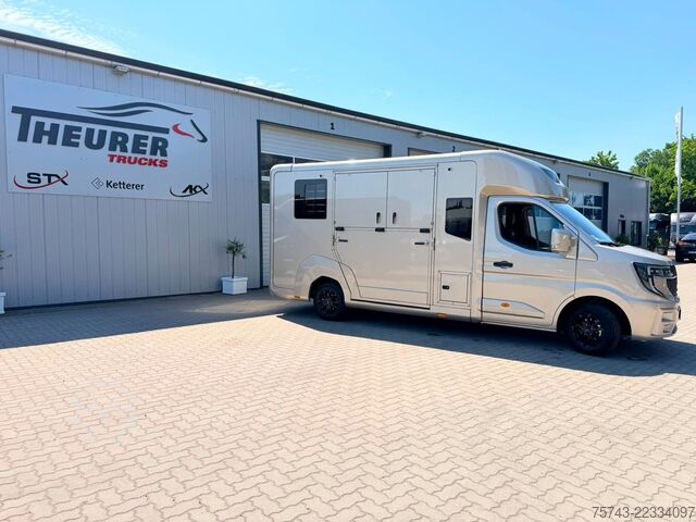 Transporteur de bétail RENAULT Master STX 5 Sitzer Haras ex. Lang Automatik