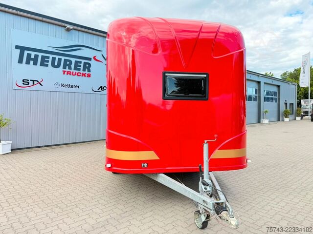 Remorque de transport de chevaux  ANKA  3 Pferd3,5t  Pferdeanh. Wohn. Dusche