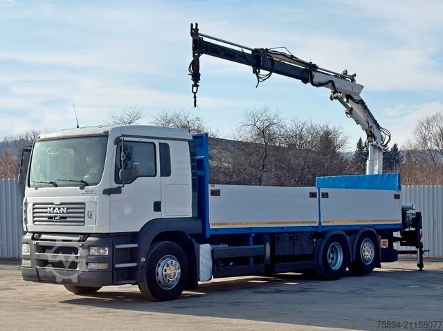 Кран-манипулятор на шасси грузовика MAN TGA 26.390 * TEREX ATLAS 165.2E - 8.2/2 + FUNK