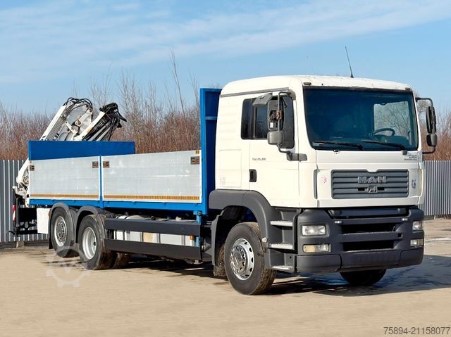 Кран-манипулятор на шасси грузовика MAN TGA 26.390 * TEREX ATLAS 165.2E - 8.2/2 + FUNK