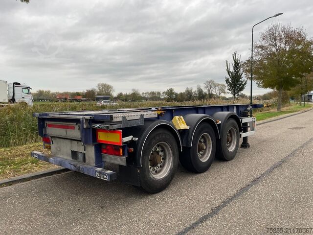 Transporte de contentores Van Hool 3B2013 20FT Tank / ADR / NL trailer / Liftaxle