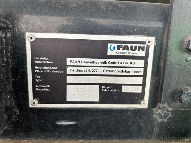 Камион за ѓубре MERCEDES-BENZ Econic 2630 / Faun Rotopress 520 / EURO 6