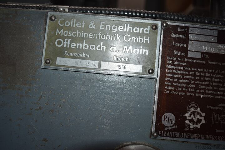Tischbohrwerk COLLET & ENGELHARD BFfB 85 n
