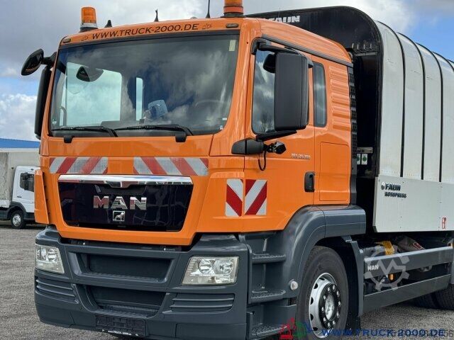 Ruslabíll MAN TGS 26.360 Faun Rotopress 22 m³ Zöller Schüttung