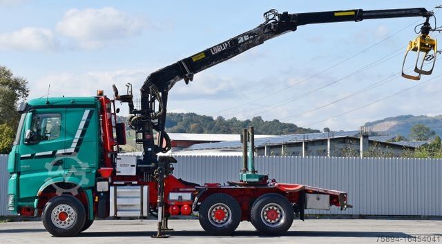 Camión forestal MERCEDES-BENZ AROCS 3363 *HOLZTRANSPORTER * LOGLIFT 251S /6x4