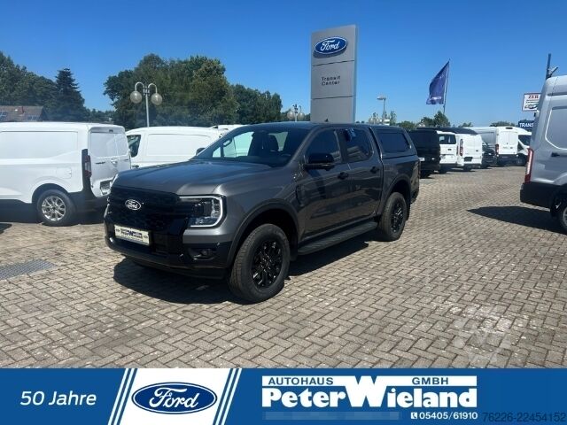 Furgão de cabina dupla Ford Ranger Limited e-4WD Doppelkabine Hardtop AHK-abnehmbar Navi Leder Digitales Cockpit