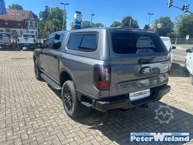 Furgão de cabina dupla Ford Ranger Limited e-4WD Doppelkabine Hardtop AHK-abnehmbar Navi Leder Digitales Cockpit