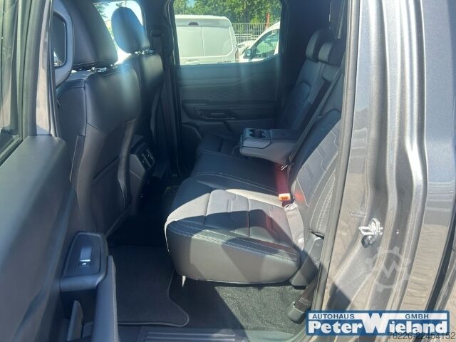 Furgão de cabina dupla Ford Ranger Limited e-4WD Doppelkabine Hardtop AHK-abnehmbar Navi Leder Digitales Cockpit