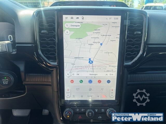 Furgão de cabina dupla Ford Ranger Limited e-4WD Doppelkabine Hardtop AHK-abnehmbar Navi Leder Digitales Cockpit