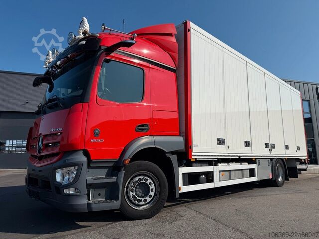 LKW mit Kofferaufbau MERCEDES-BENZ Actros 1832 4x2 Sideopening 8,0 m Alubox