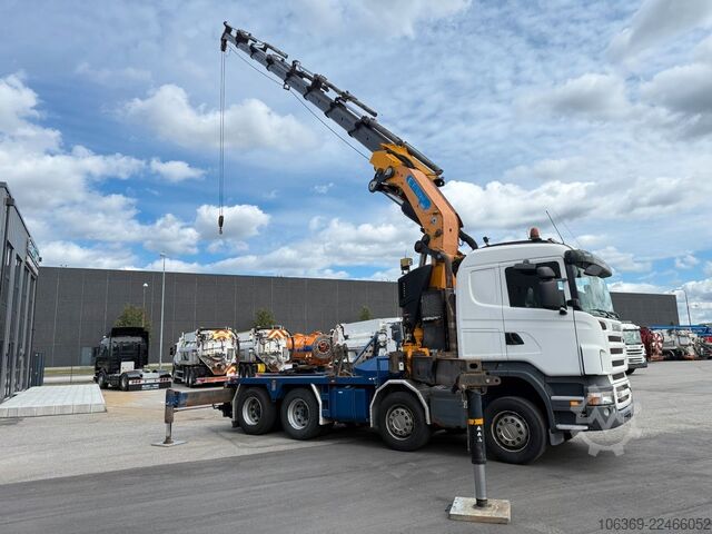 Standard SZM SCANIA R500 8X4 Kran / Crane EFFER 1355 8/S Winch