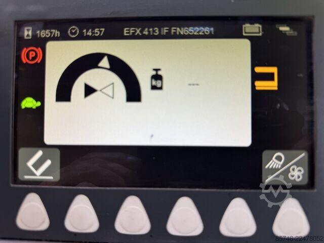 EFX 413 X + i = Pemandu Kabel!! Triplex FFL!! Baterai BARU!! JUNGHEINRICH EFX 413 X + i = Wire !! Triplex FFL !! NEW battery !!