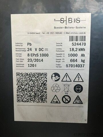 Electric 3-wheel forklift Still RX50-16