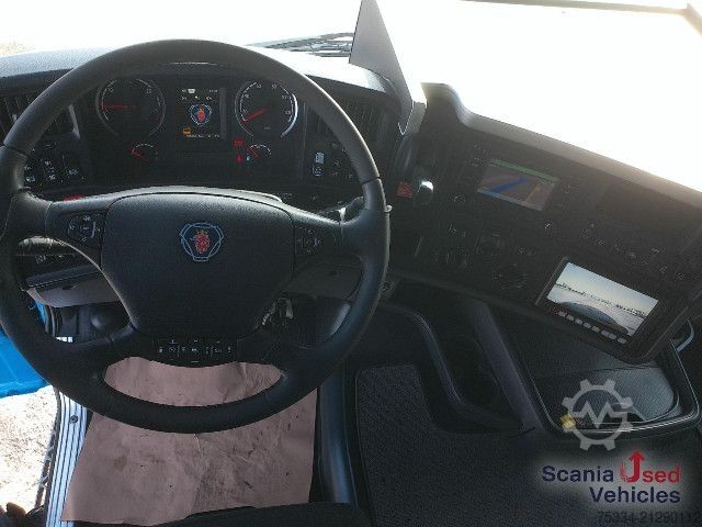 Āķa konteineru automašīna Scania R 450 LB6x2*4HNA Abrollkipper Meiller RK20.65