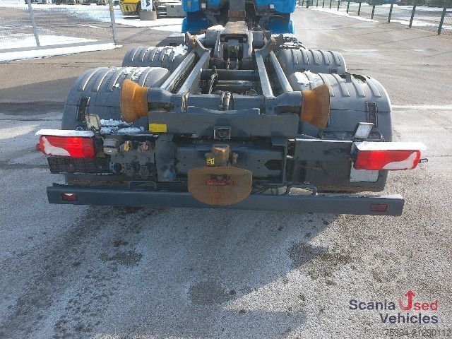 Āķa konteineru automašīna Scania R 450 LB6x2*4HNA Abrollkipper Meiller RK20.65