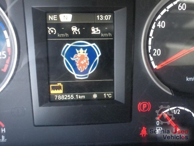 Āķa konteineru automašīna Scania R 450 LB6x2*4HNA Abrollkipper Meiller RK20.65