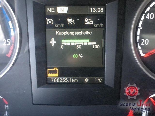 Āķa konteineru automašīna Scania R 450 LB6x2*4HNA Abrollkipper Meiller RK20.65