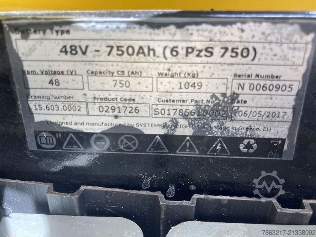 Electric 4-wheel forklift Hyster J 2.0 XN LWB