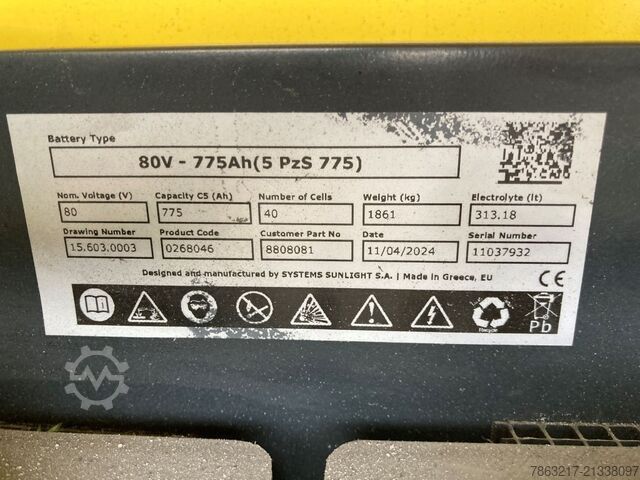 Electric 4-wheel forklift Hyster J 3.0 XN