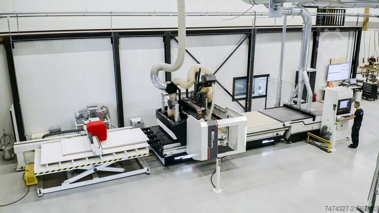 Nesting CNC-Maschine BMH AES RAPTOR ULTRA LINE 5X 1632