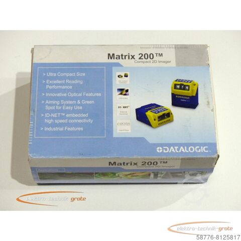  Datalogic Matrix 200 213-101 / WVGA-FAR-25P-ES Compact 2D Imager - ! -