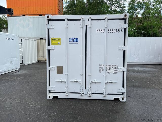 Thùng chứa lạnh 20' Fuß Kühlcontainer Baujahr 2001