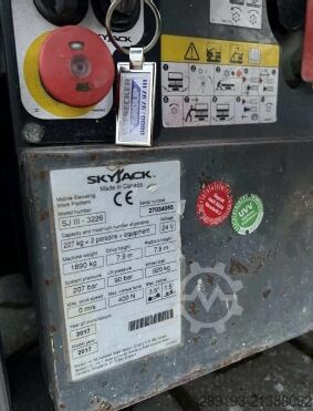 מעלית מספריים Skyjack SJ III 3226 Elektro 9,90 m