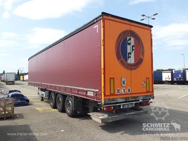 Rơ moóc bán mở với bạt phủ Schmitz Cargobull Semitrailer Curtainsider Standard Hayon